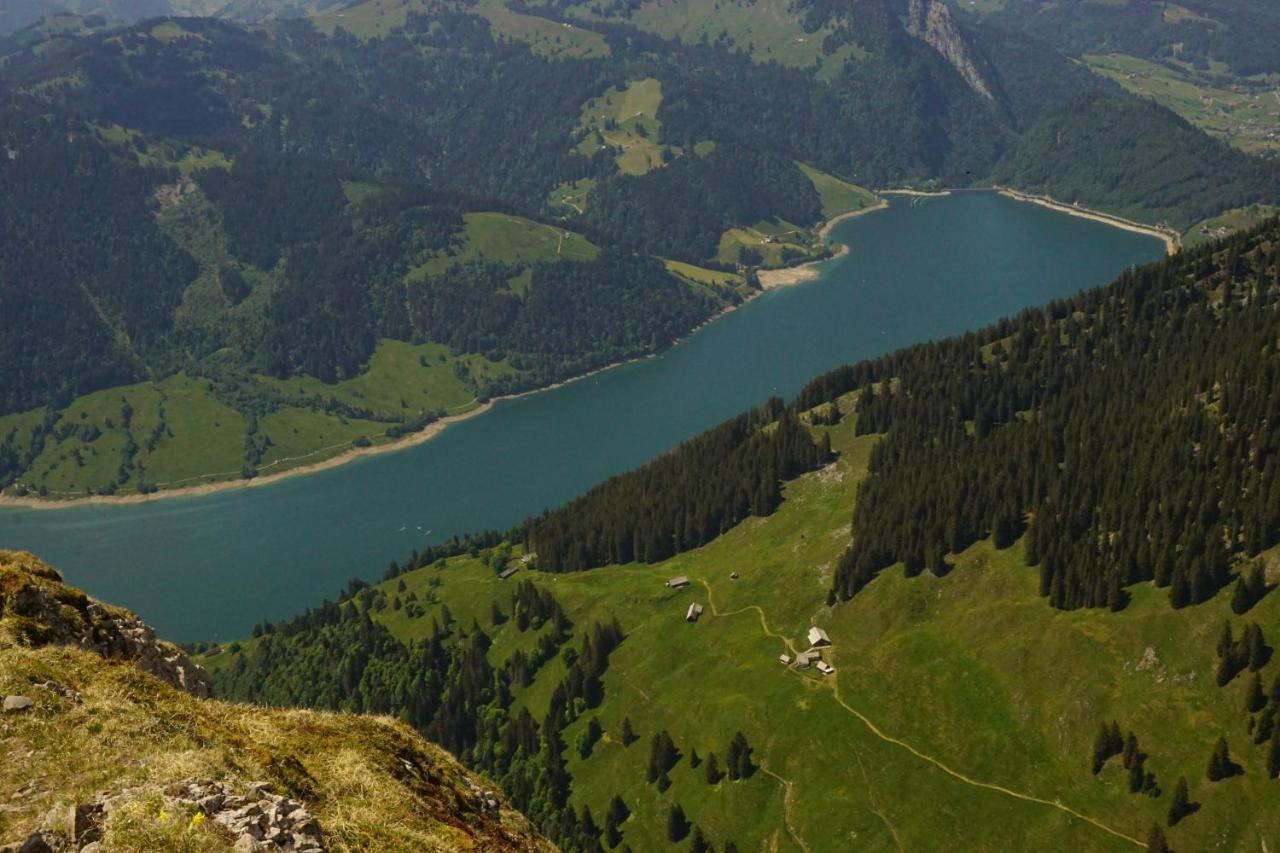 Fischers Lodge Innerthal Kültér fotó